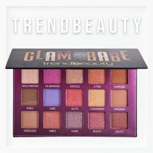 NWT Trendbeauty Glam Babe 15 Eyeshadow Palette